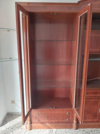 Mueble de salón madera maciza