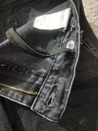 Pantalón ancho gris 16 años
