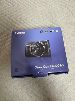Canon PowerShot SX600 HS Cámara Digital Negra