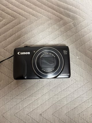 Canon PowerShot SX600 HS Cámara Digital Negra