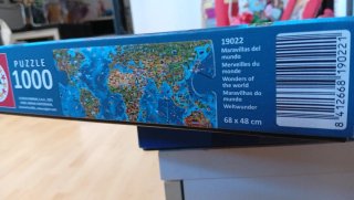 Puzzle Educa Mapa del Mundo 1000 Piezas