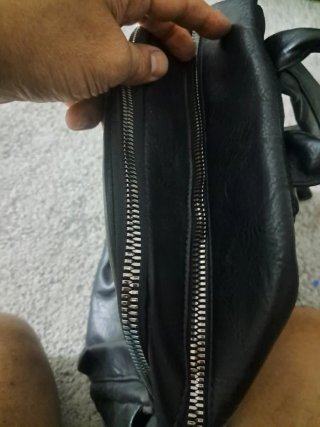 Bolso Camila Karina Negro Cuero