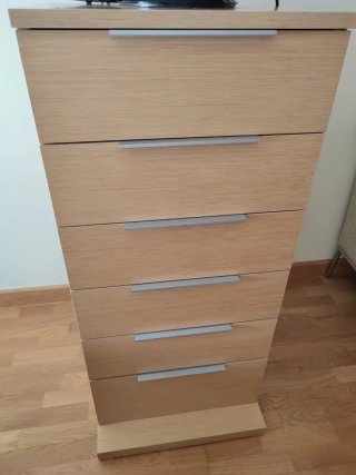 Sinfonier madera 6 cajones