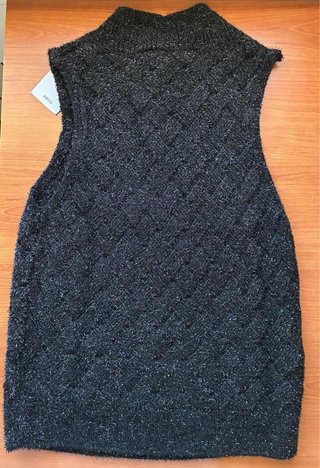 Top Mango Negro Talla XS
