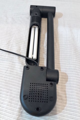 Lamparita de escritorio plegable negra