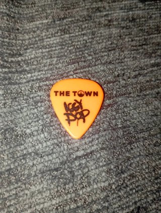 Púa de guitarra naranja The Town
