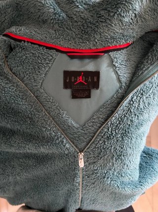 Chaqueta Jordan Black Cat Sherpa