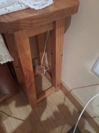 Taburete madera pino
