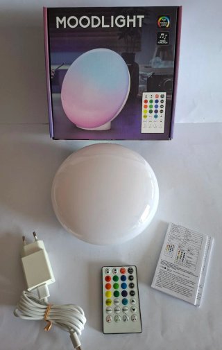 Lámpara LED Mood Light RGB con Mando