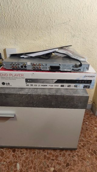 Reproductor DVD LG DVX582H HDMI USB