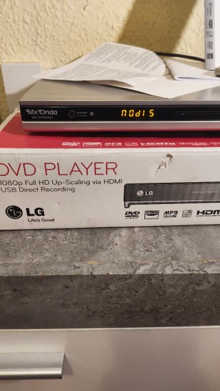 Reproductor DVD LG DVX582H HDMI USB