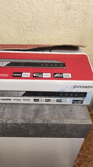 Reproductor DVD LG DVX582H HDMI USB