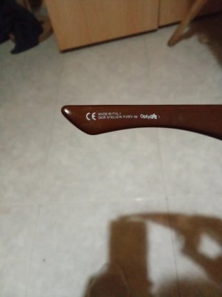 Gafas Christian Dior vintage marrón oro