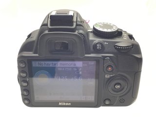 camara digital reflex nikon d3100+af-s dx 18-55mm 1:3.5-5.6g vr
