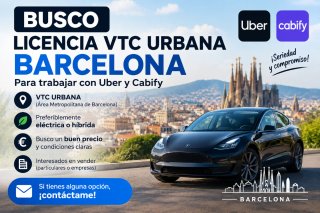 COMPRAR LICENCIA URBANA ELECTRIC BARCELONA