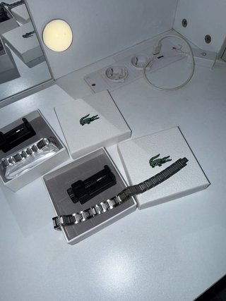 Pulsera Lacoste Plata