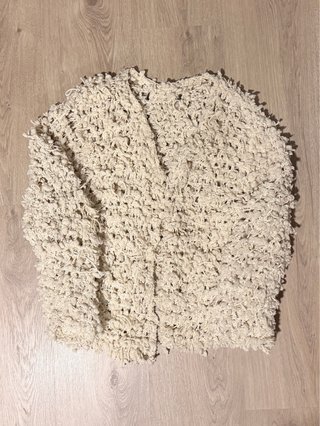 Jersey de punto beige talla única