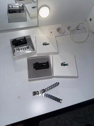 Pulsera Lacoste Plata
