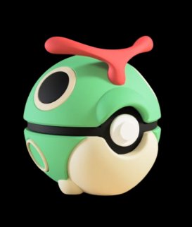 Pokéball de Caterpie Impresa en 3D