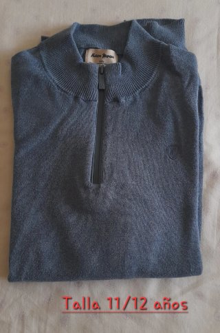 Conjunto camisa y jersey niño, de Álvaro Moreno.