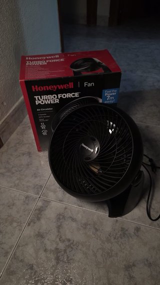 Ventilador Honeywell Turbo Force Portátil