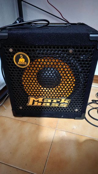 Amplificador Bajo Markbass No puedo Rebajar mas