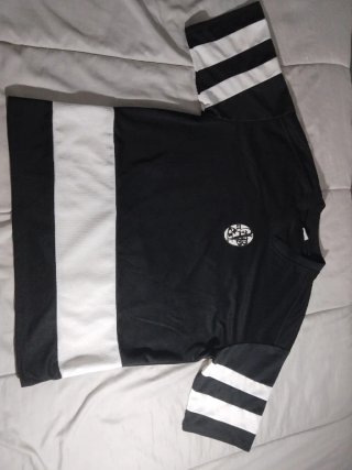 Camiseta manga corta rayas