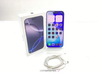 apple iphone 16 pro max 256gb