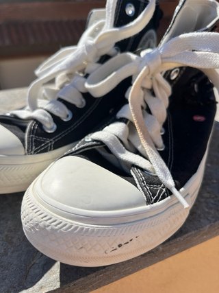 Converse Chuck Taylor AllStar negras bordadas EU40