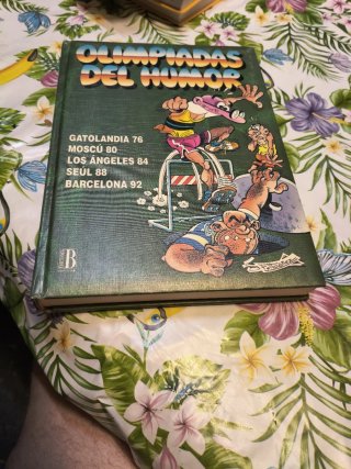 Tebeo Olimpiadas del humor Mortadelo y Filemón