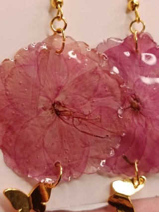 Pendientes Sakura Flor de Cerezo Japonés
