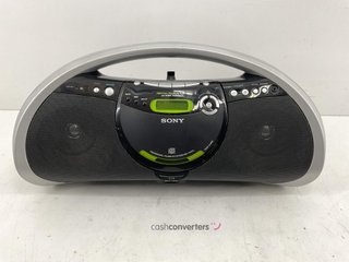 radio cd cassette sony zs-yn7l