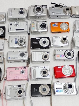 Lote 45 Cámaras Digitales para Piezas