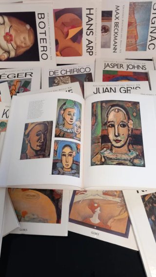 Lote 6 libros, Grandes pintores S.XX