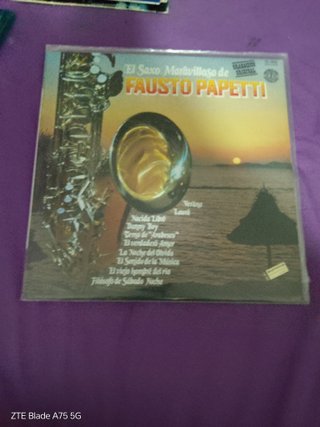 Vinilo Fausto Papetti - El Saxo Maravilloso