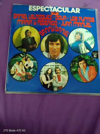 Disco Vinilo Espectacular Daniel Velazquez