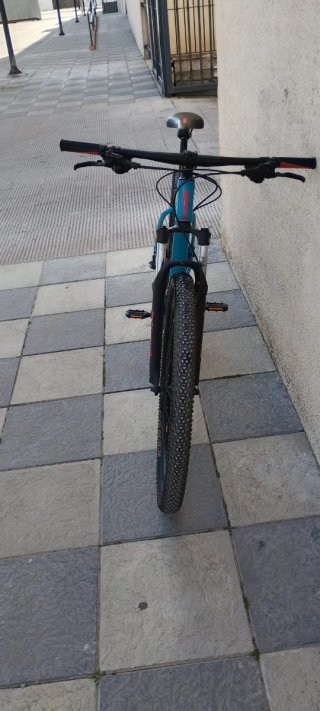 Bicicleta Orbea Azul y Roja