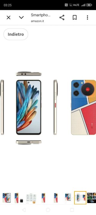 Nubia Music 128GB - Smartphone Multicolore