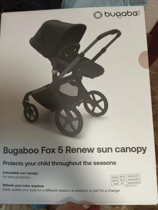 2 Capotas Bugaboo (50€ cada una), 6 meses uso.