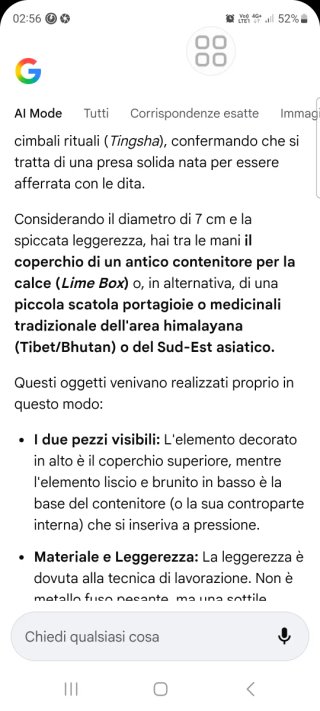 Antico porta medicinali tibetano argento