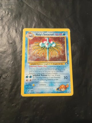 Misty's Tentacruel 10/132 Carta Pokémon