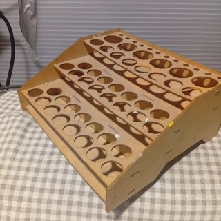 Organizador de Pinturas Estantería. Van dos.