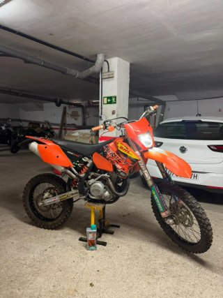 KTM EXC 450 Enduro/Motocross Naranja