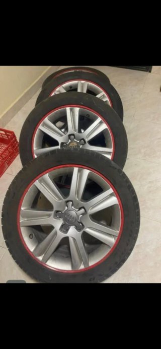 4 Llantas Audi A4 B8 con Neumáticos