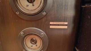 Equipo de música Pioneer vintage