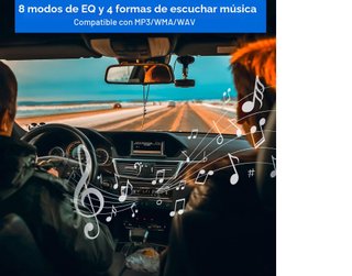 Radio Coche Bluetooth 1 DIN Aigolink
