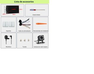 Radio Coche 7" 2 DIN Universal