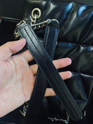 Bolso YSL Cloud Negro Plata