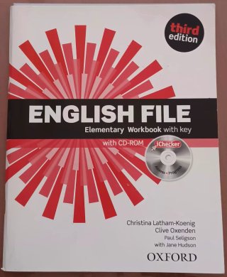 Libro de inglés A1, A2. English File