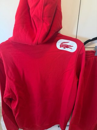 Conjunto Deportivo Lacoste Rojo
